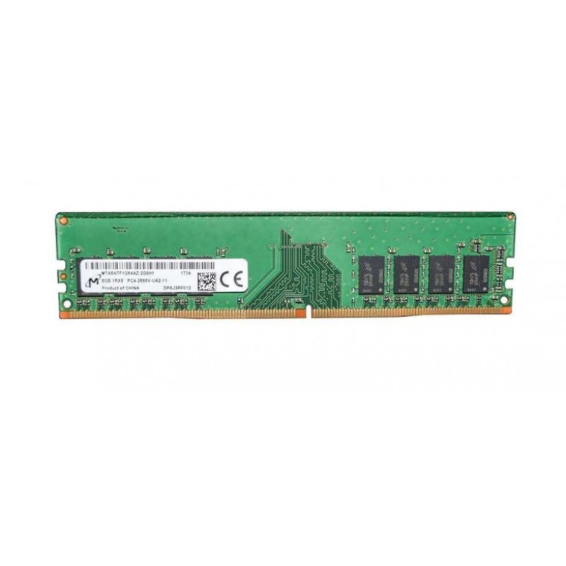 БУ Оперативная память 8 ГБ, DDR4, для ПК, Micron (2666 МГц, 1.2 В, CL19, MTA8ATF1G64AZ-2G6H1)