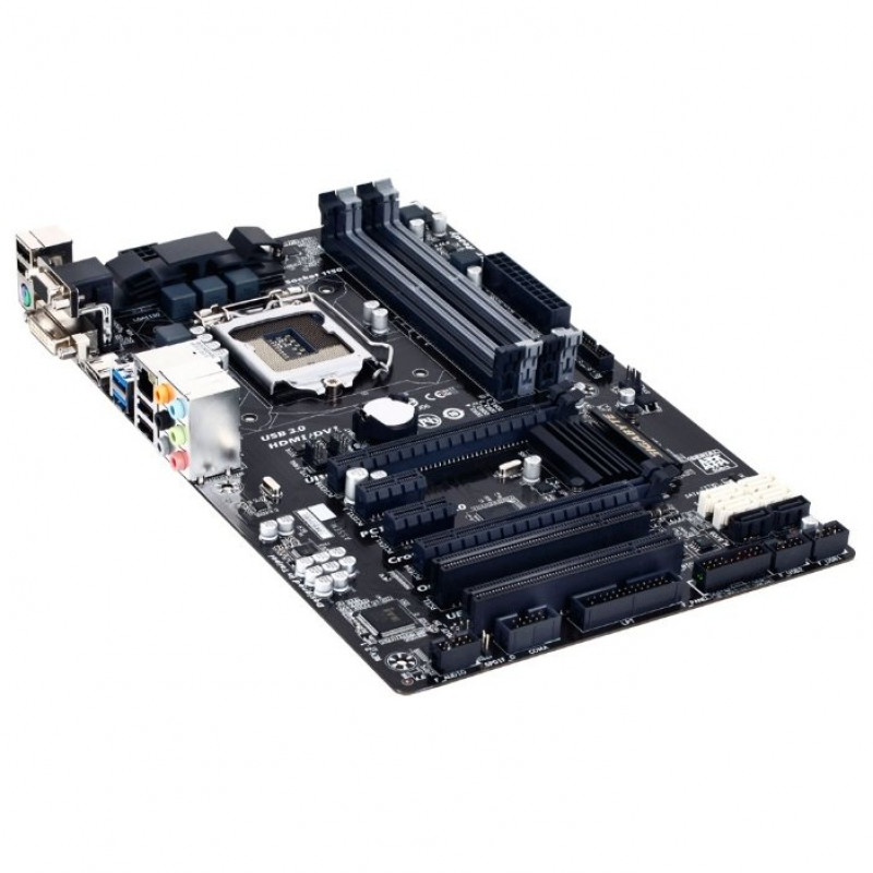 БУ Материнська плата s1150, Gigabyte GA-B85-HD3 (4xDDR3, Intel B85, PCI-Ex16x2, VGA, DVI, HDMI, ATX)