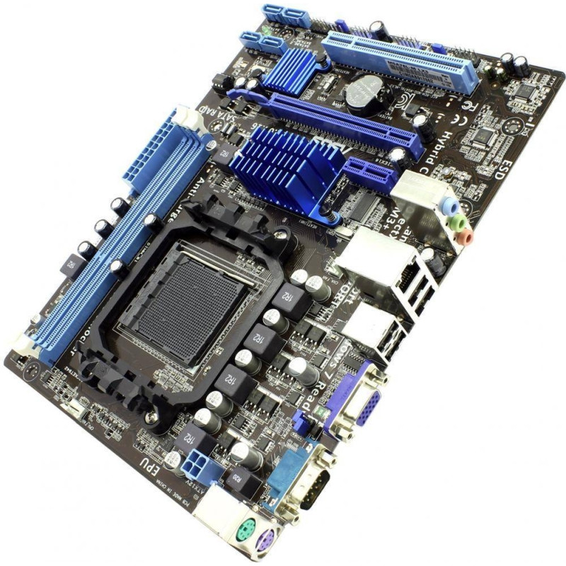БУ Материнская плата sAM3+, ASUS M5A78L-M LX3 (2xDDR3, AMD 760G, PCI-Ex16x1, VGA, microATX)