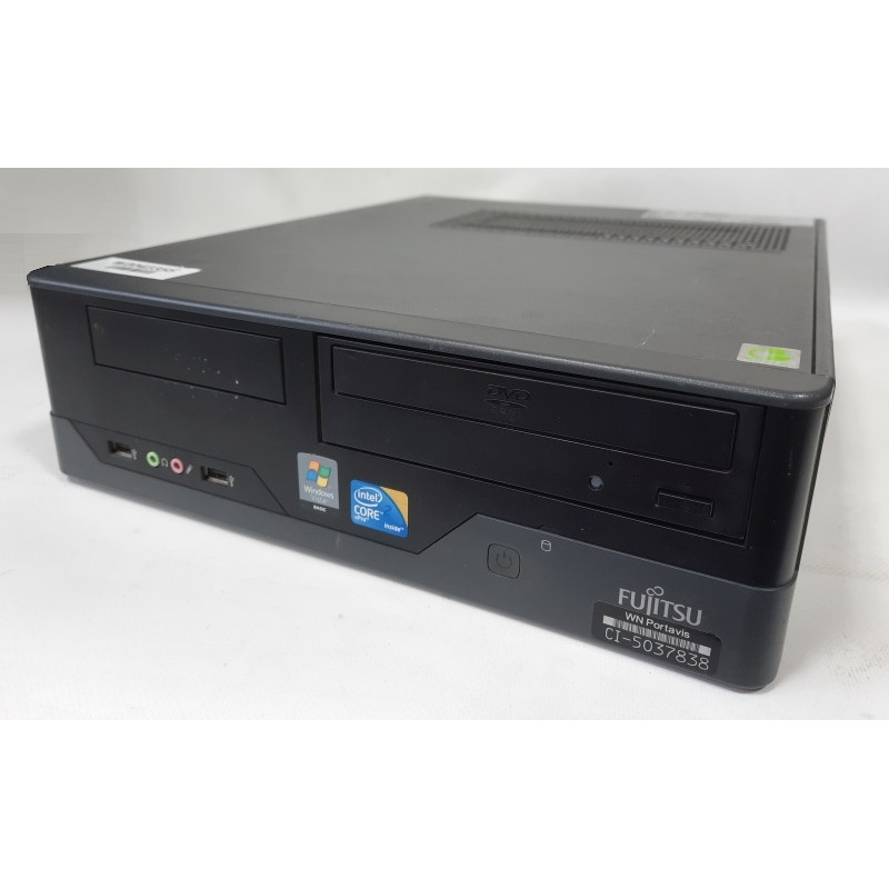 Used Computer Fujitsu Esprimo E3520 SFF, Core 2 Duo E8400 (3.0Ghz), 4Gb DDR3, Intel X4500, 250Gb HDD