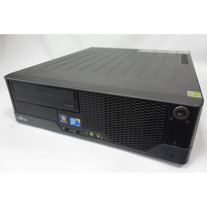 Used Computer Fujitsu Esprimo E7936 SFF, Core 2 Duo E8400 (3.0Ghz), 4Gb DDR3, Intel X4500, 320Gb HDD