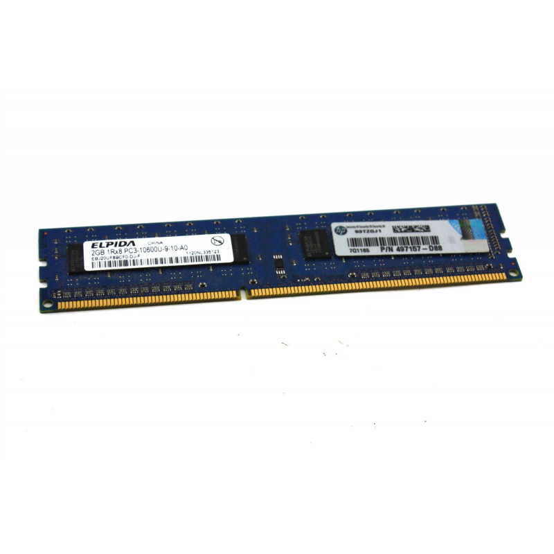 БУ Оперативна пам`ять 2 ГБ, DDR3, для ПК, Elpida (1333 МГц, 1.5 В, CL9, EBJ20UF8BCF0-DJ-F)