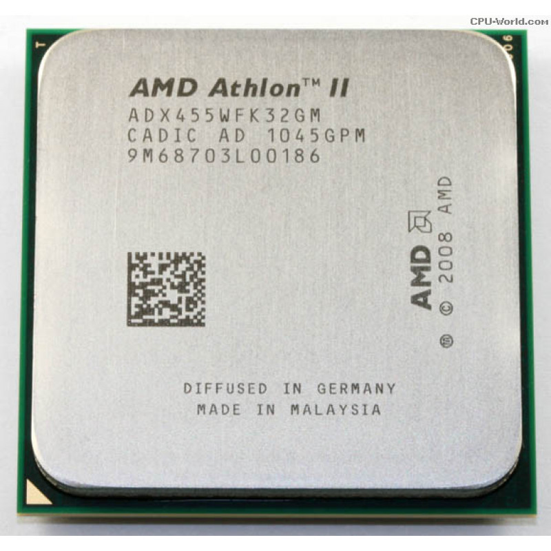 БУ Процесор AMD Athlon II X3 455 (sAM3/3x3.3GHz/45нм/95 Вт/ADX455WFK32GM)