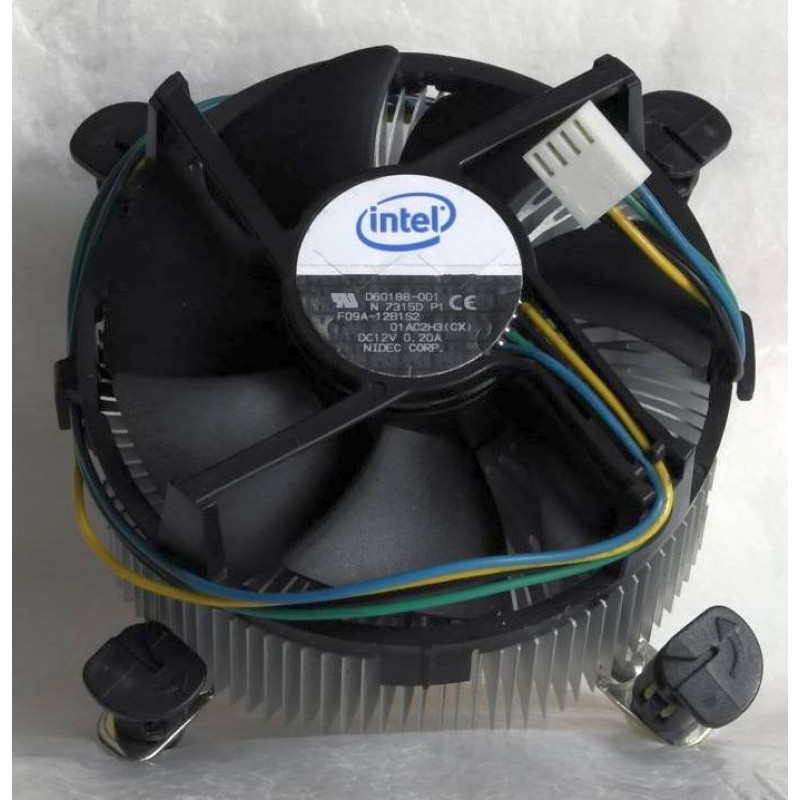 CPU cooler Intel D60188 copper (s775, 4pin, 2700 rpm)