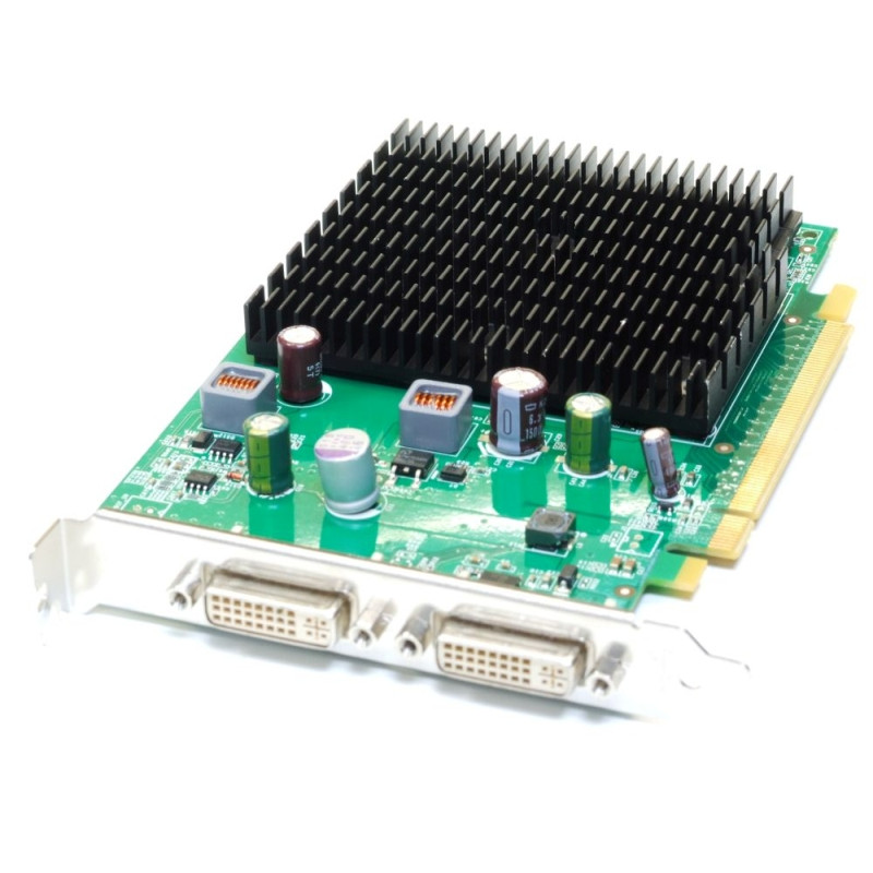 Used Fujitsu GeForce 9300GE graphics card, 512 MB, GDDR2, 64 bit, 2 x DVI