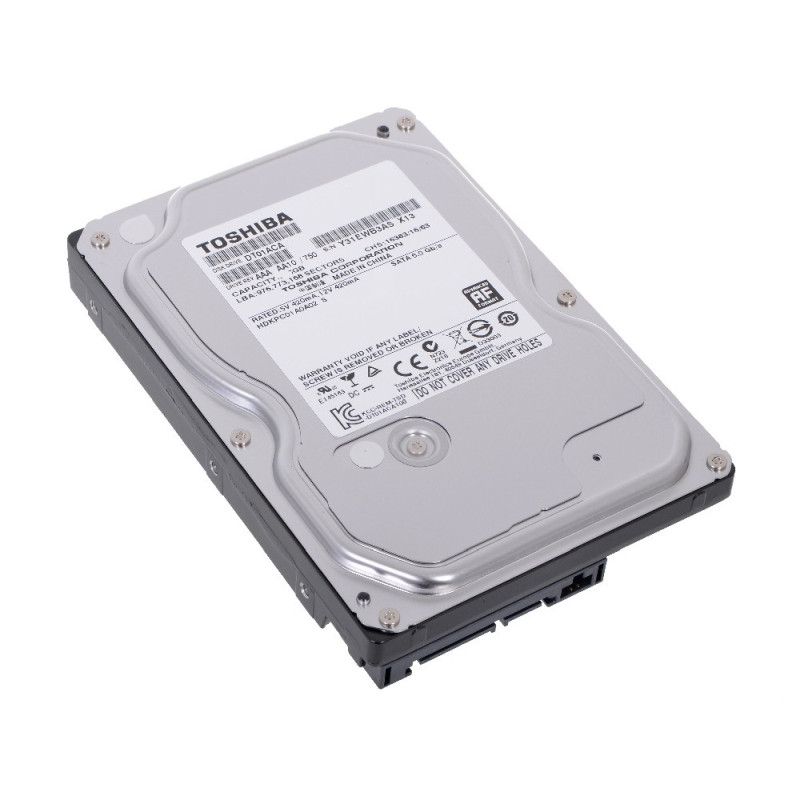 БУ Жорсткий диск 2 ТБ Toshiba (3.5", 7200 об/хв, 64 МВ, SATAIII, DT01ACA200)