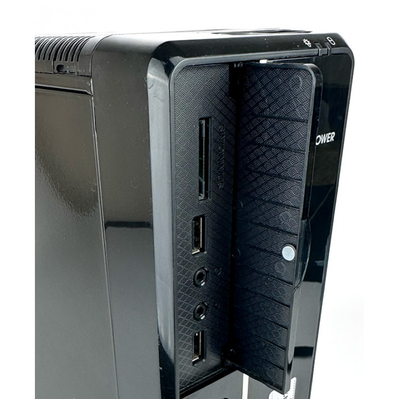 Used Case Logicpower S602 BS Slim 400w 8cm, card reader, 2xUSB2.0, Black