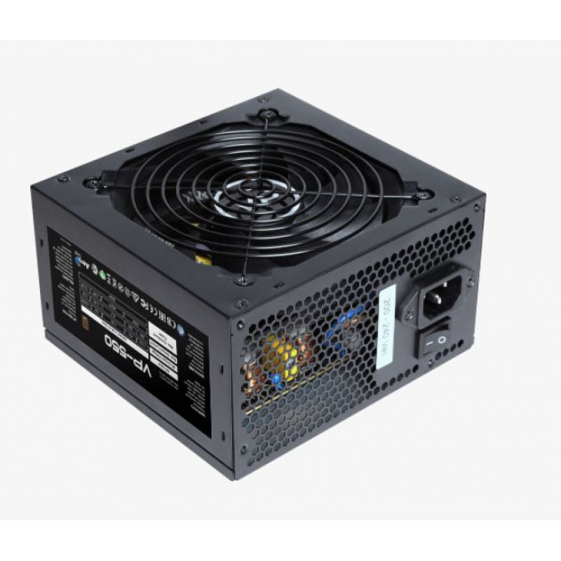 Power supply unit 750 W Aerocool, 24+4+4 pin, video card power supply – 2x(6+2pin), 120 mm, ATX, VP-750