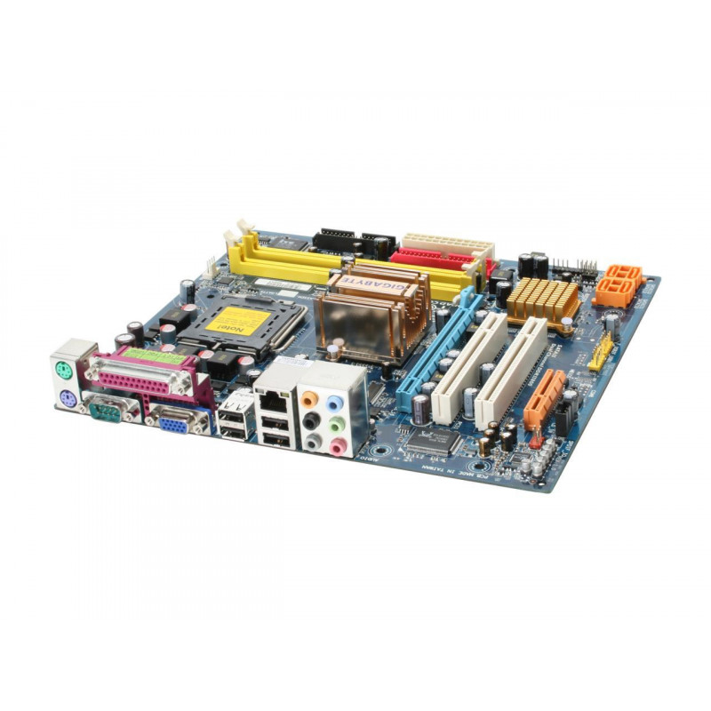БУ Материнская плата s775, Gigabyte GA-G31MX-S2 (2xDDR2, Intel G31, PCI-Ex16x1, VGA, microATX)