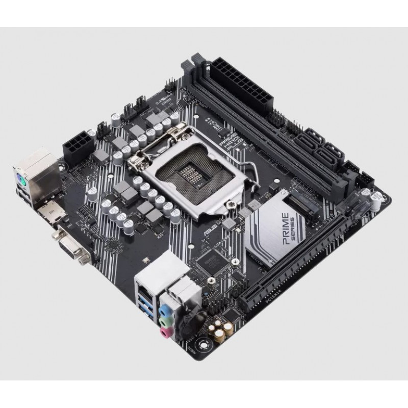 Used Motherboard s1200, ASUS PRIME H410I-PLUS (2xDDR4, Intel H410, PCI-Ex16x1, VGA, HDMI, MiniIT