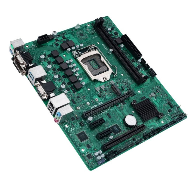 Used Motherboard s1200, ASUS PRO H510M-C/CSM (2xDDR4, Intel H510, PCI-Ex16x1, VGA, DVI, HDMI, DP