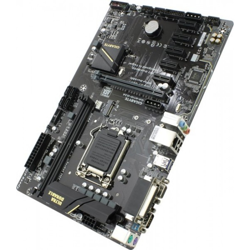 БУ Материнская плата s1151, Gigabyte GA-H110-D3A (2xDDR4, Intel H110, PCI-Ex16x1, VGA, ATX)