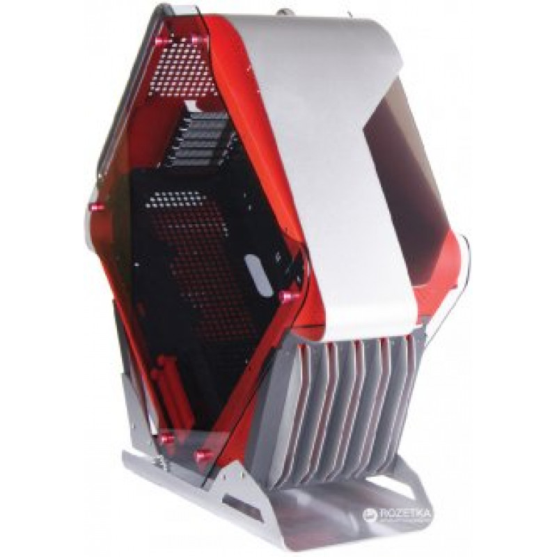 БУ Корпус QUBE QB99X Silver-Red, 740x690x240, без БП (нижній) EATX (QB99X_WNNU33)