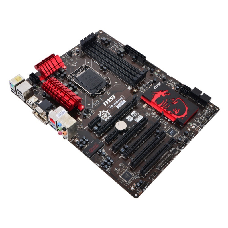 БУ Материнська плата s1150, MSI B85-G43 GAMING (4xDDR3, Intel B85, PCI-Ex16x2, VGA, DVI, HDMI, ATX)