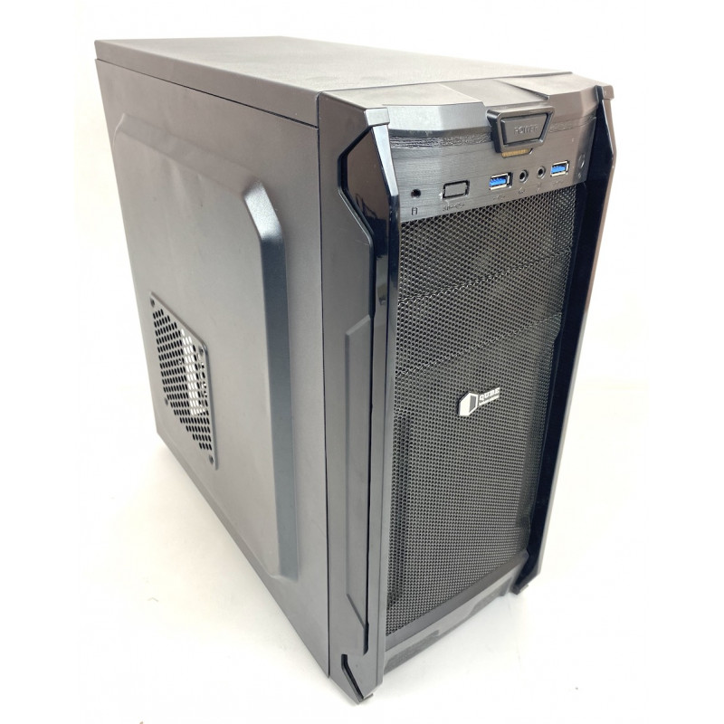 Used Case Qube QB30A, 410x360x180, without PSU (top) ATX