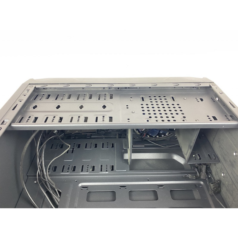 Used Case Qube QB30A, 410x360x180, without PSU (top) ATX