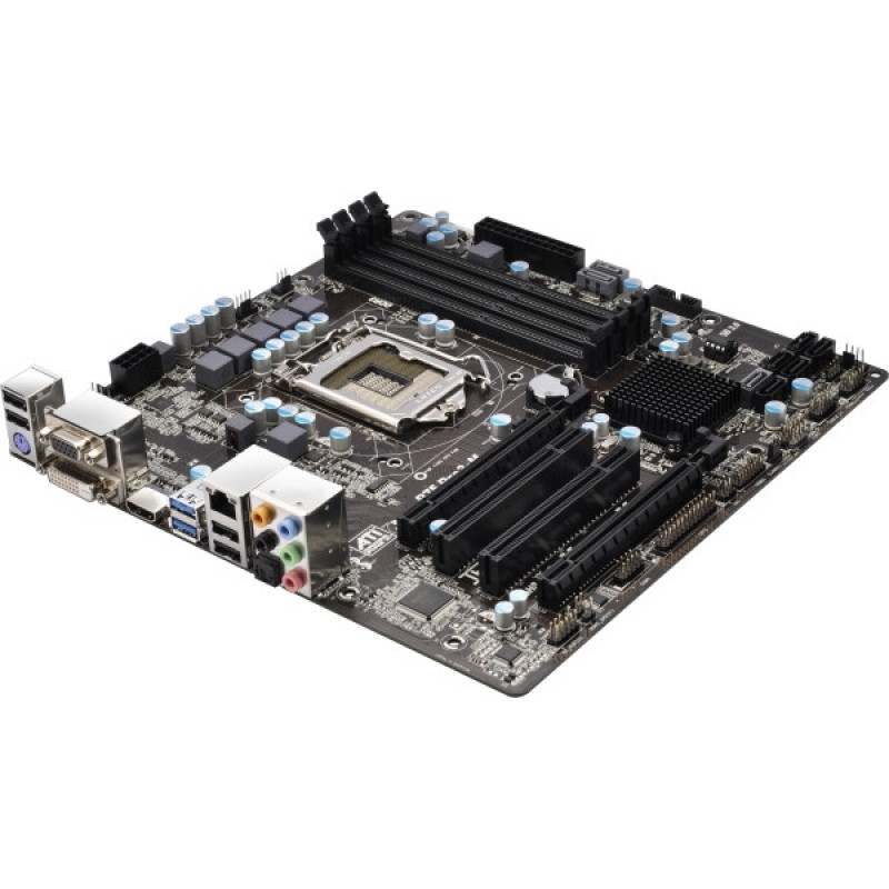 Used Motherboard s1155, ASRock B75 Pro3-M (4xDDR3, Intel B75, PCI-Ex16x2, microATX)