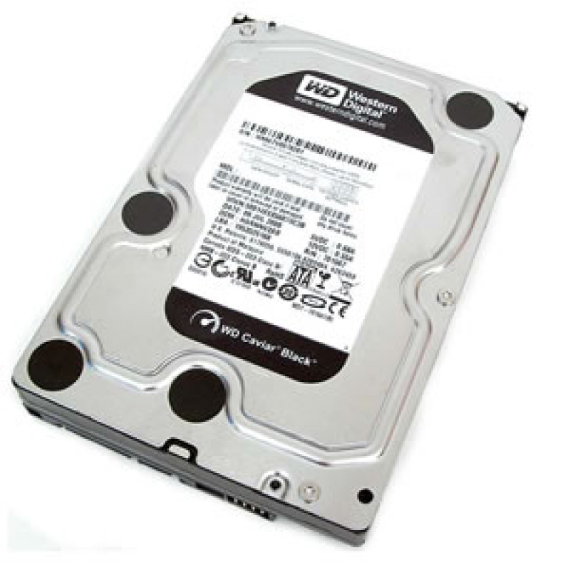 Used Hard Drive 500 GB Western Digital (3.5", 7200 rpm, 32 MB, SATAIII, WD5002AALX)