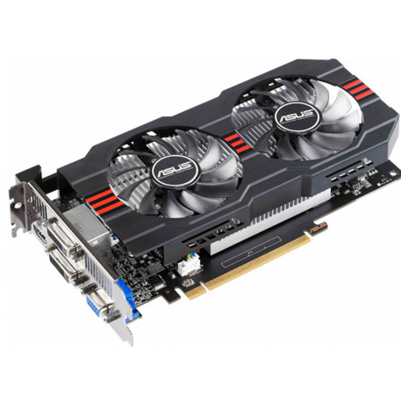БУ Видеокарта Asus GeForce GTX 650 Ti 1GB GDDR5, 128 бит, 928/5400 МГц, VGA, 2xDVI, HDMI