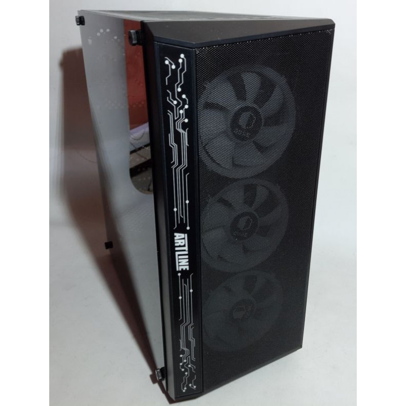 БУ Корпус Qube Artline X33, 450x405x195, без БП (нижній) ATX