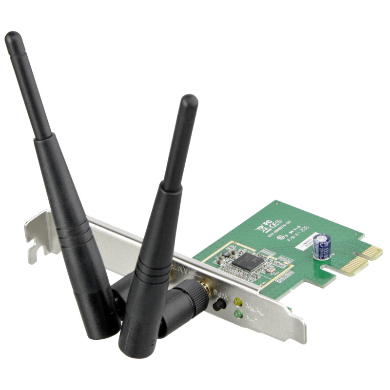Бездротовий адаптер PCI-e x1 Edimax EW-7612PIn V2, 300 Мбіт/c