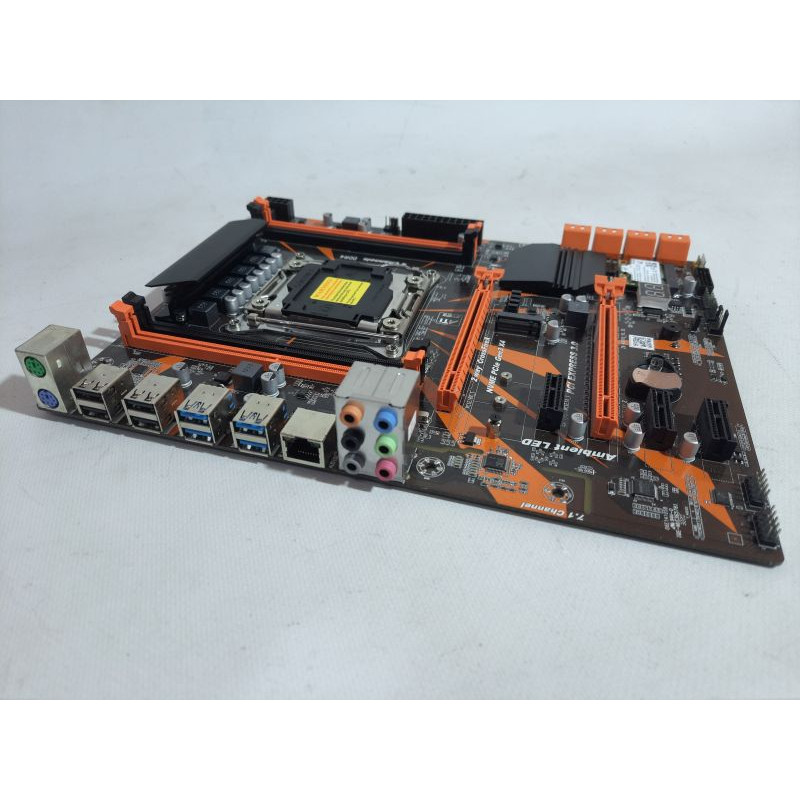 БУ Материнская плата s2011-3, Atermiter ZX-99EV3_V1.31 (4xDDR4, Intel X99, PCI-Ex16x2, ATX)
