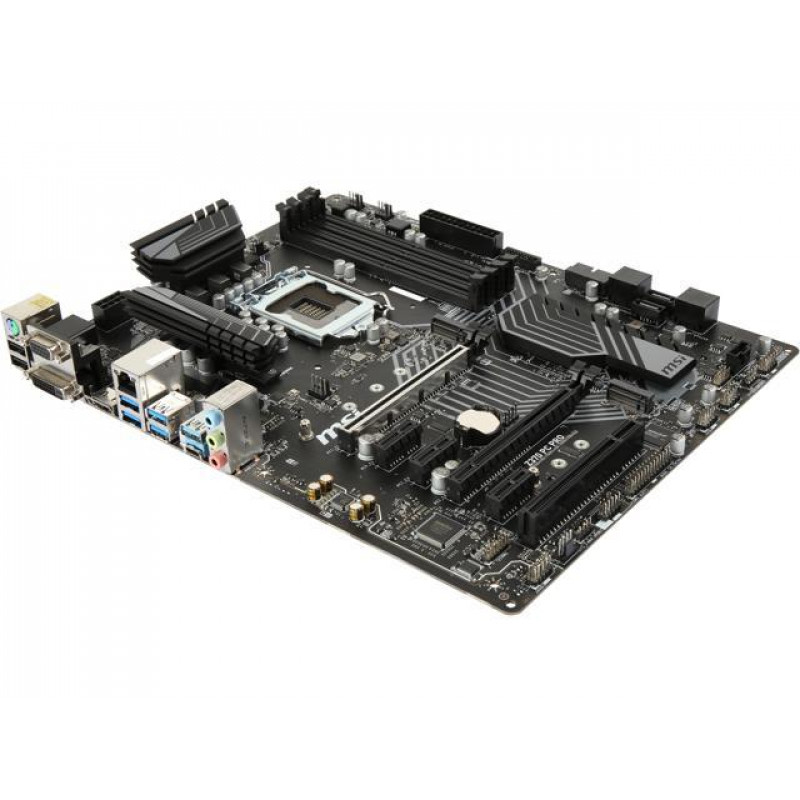 Used Motherboard s1151, MSI Z370 PC PRO (4xDDR4, Intel Z370, PCI-Ex16x2, VGA, DVI, HDMI, ATX)