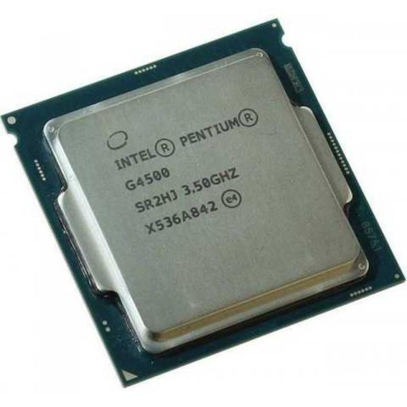 БУ Процесор s1151 Intel Pentium G4500, 3,5-3,5 МГц, 2-2 core, Intel HD Graphics 530, 51W