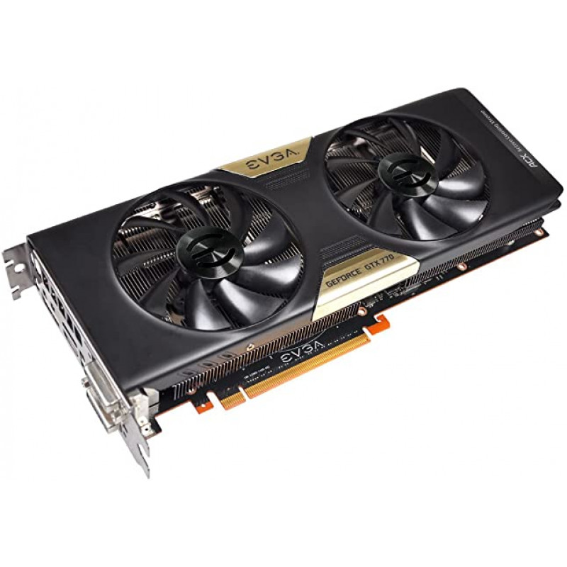 EVGA GeForce GTX 770 4GB GDDR5, 256-bit, 1137/7010 MHz, 2 x DVI, HDMI, DPort
