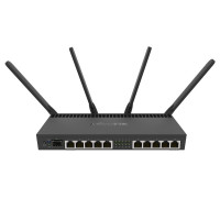 БУ Маршрутизатор MikroTik RB4011iGS+5HacQ2HnD-IN, SFP+, 10 x Gigabit, Wi-Fi AC, Quad 1.4GHz, 1GB RAM