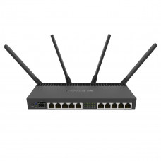 БУ Маршрутизатор MikroTik RB4011iGS+5HacQ2HnD-IN, SFP+, 10 x Gigabit, Wi-Fi AC, Quad 1.4GHz, 1GB RAM