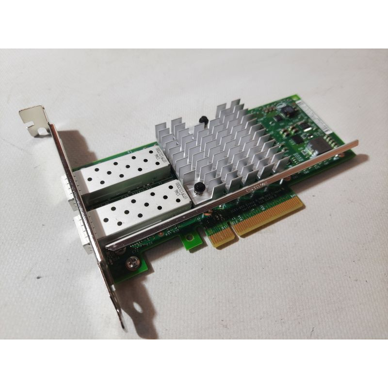 Серверная сетевая карта Dell (Intel) X520-DA2, PCIe x8, 2-port 10Gb Ethernet (SFP+)