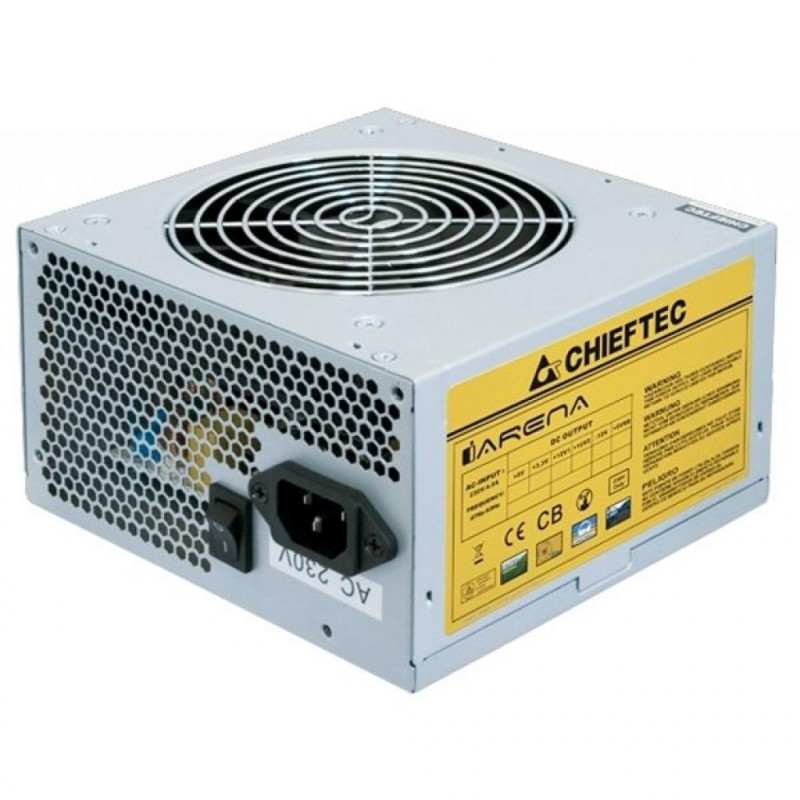 БУ Блок питания 700 Вт Chieftec, 24+4+4 pin, питание видеокарты - 2x (6+2 pin), 120 мм, ATX, GP