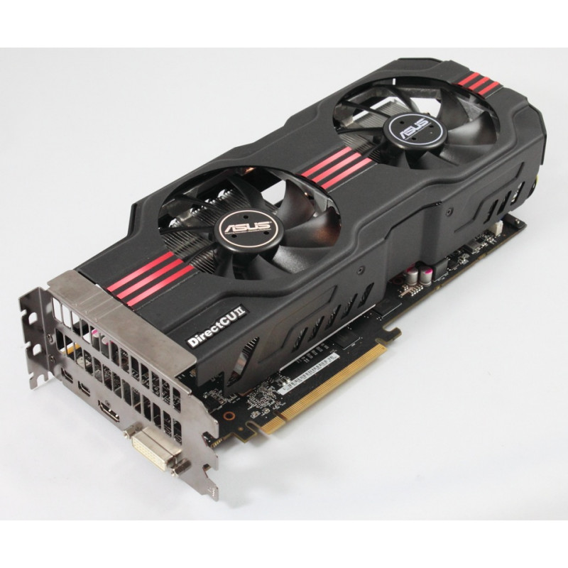 Відеокарта Asus Radeon HD7950 DC II, 3 ГБ, GDDR5, 384 біт, 900/5000 МГц, 2 x DVI, HDMI, DPort