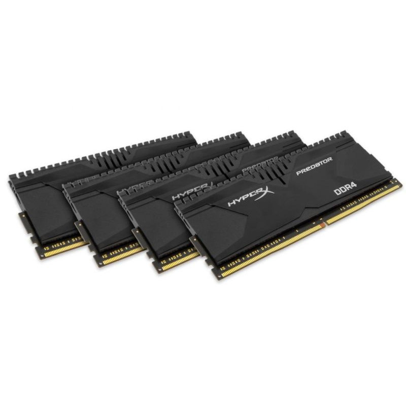 Used RAM 16 GB, DDR4 (4x4) for PC, HyperX (3000 MHz, 1.35 V, CL15, HX430C15PB2K4/16)