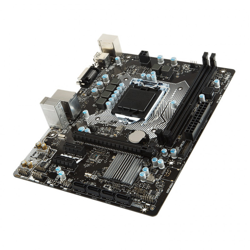 БУ Материнська плата s1151, MSI H110M PRO-D (2xDDR4, Intel H110, PCI-Ex16x1, DVI, microATX)