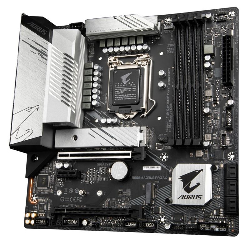 БУ Материнська плата s1200, Gigabyte B560 AORUS PRO AX (2xDDR4, B560, PCI-Ex16x2, HDMI, DPort, ATX)