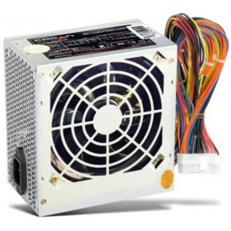 БУ Блок питания 420 Вт CROWN, 24+4 pin, питание видеокарты - Нет, 120 мм, ATX, CM-PS450