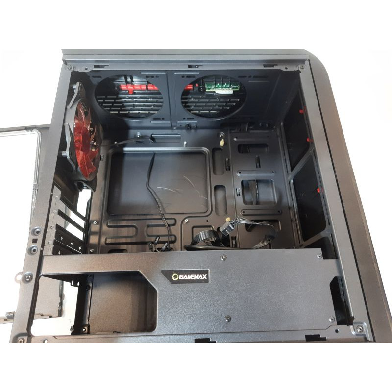 БУ Корпус Gamemax H601-BR, 380x350x189, без БП (нижний) ATX