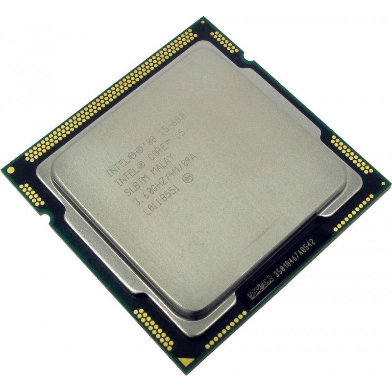 БУ Процесор s1156 Intel Core i5-680, 3,6-3,86 МГц, 2-4 core, Intel HD Graphics, 73W