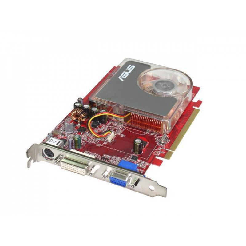 ASUS Radeon X1300 Graphics Card (256 MB, GDDR3, 32 bit, 400/600 MHz, VGA, DVI, EAX1300Pro/TD/256M)