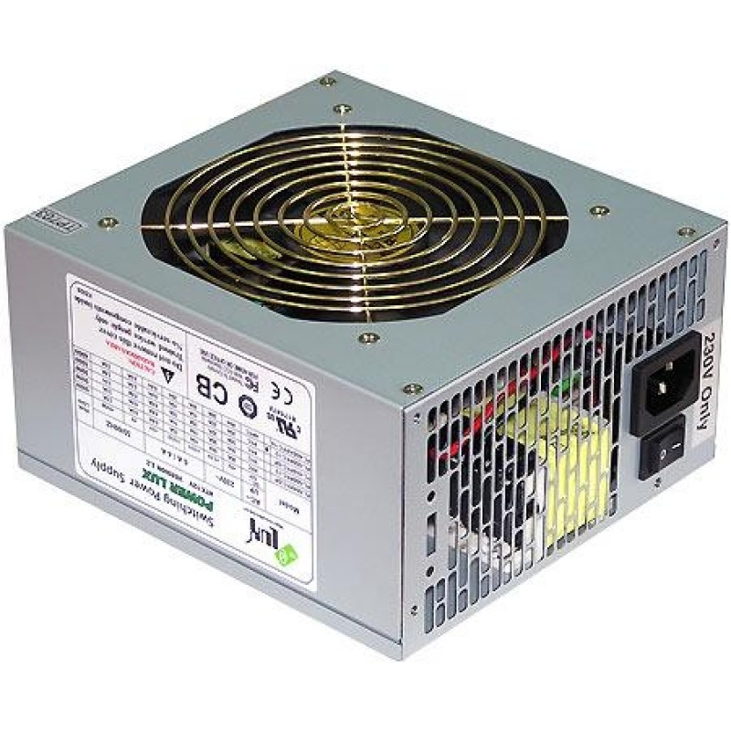 БУ Блок питания 450 Вт Comstars, 24+4pin, питание видеокарты - Нет, 120 мм, ATX, KT-450VE