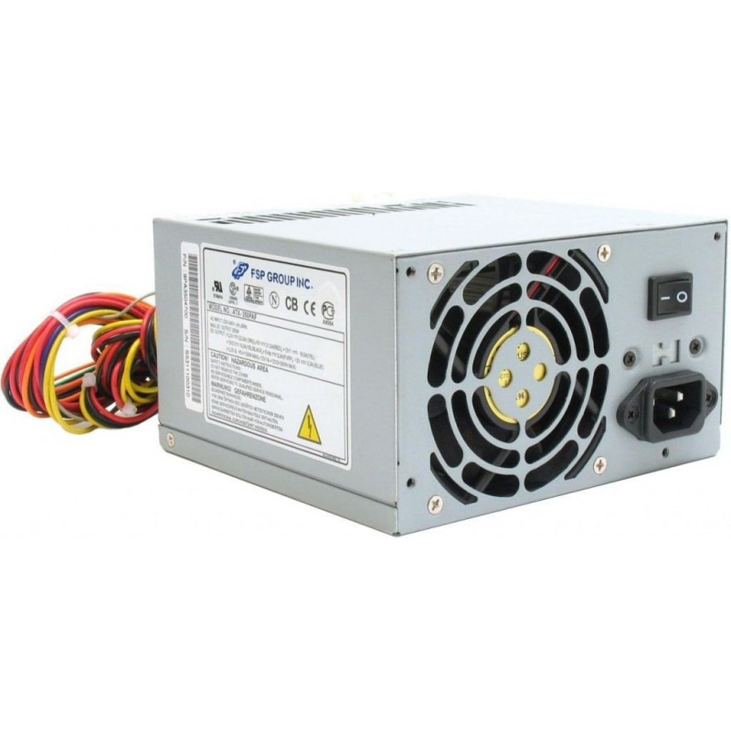 Used Power supply 350 W FSP, 24+4 pin, video card power supply - No, 80 mm, ATX, ATX-350GTF