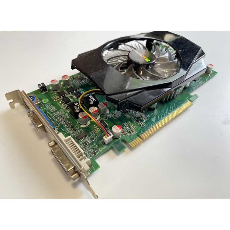 БУ Відеокарта Leadtek GeForce 9800 GT (1 ГБ, GDDR3, 256 біт, 550/1600 МГц, VGA, DVI, HDMI, PX9800GT