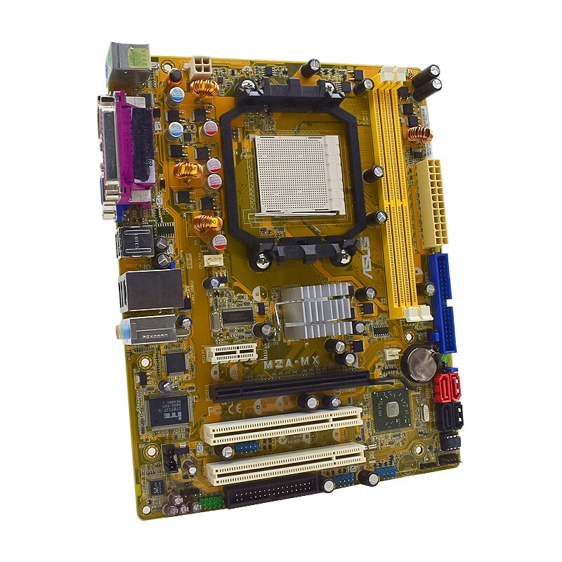 Used Motherboard sAM2, ASUS M2A-MX (2xDDR2 SDRAM, AMD 690V, PCI-Ex16x1, VGA, ATX)