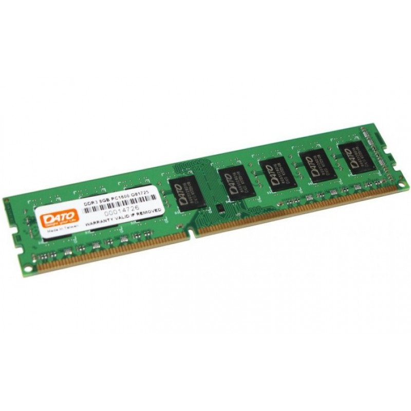 БУ Оперативная память 8 ГБ, DDR3, для ПК, Dato (1600 МГц, 1.5 В, CL11, C182138)
