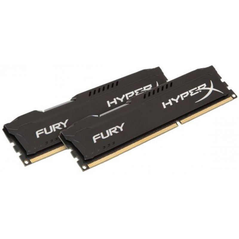 БУ Оперативная память 16 ГБ, DDR3, для ПК, Kingston (1866 МГц, Kit of 2x8Gb, 1.5 В, HX318C10FBK2/16)