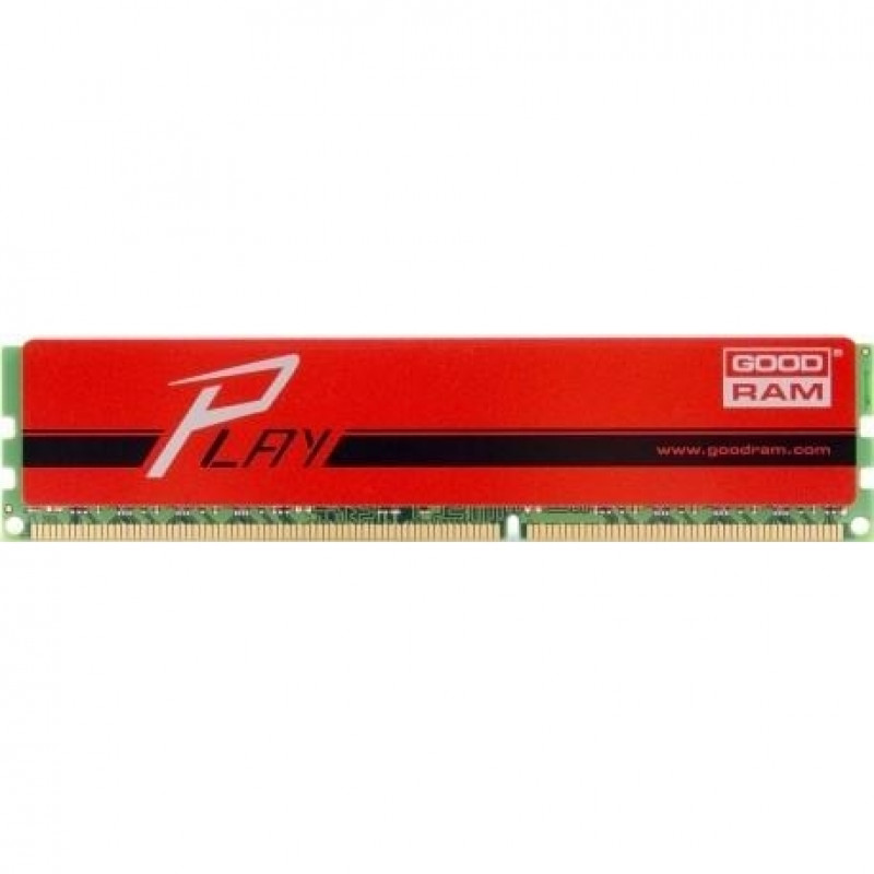 БУ Оперативна пам`ять 8 ГБ, DDR3, для ПК, Goodram Play Red (1600 МГц, 1.5 В, CL10, GYR1600D364L10/8G