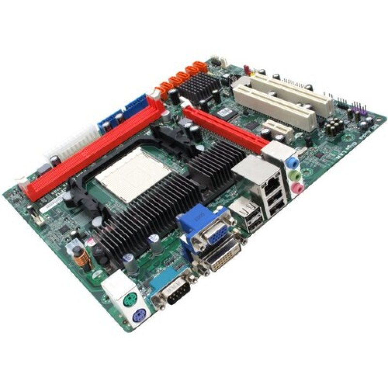 БУ Материнская плата sAM3, ECS A785GM-M7 (2xDDR3, AMD 785G, PCI-Ex16x1, VGA, DVI, microATX)