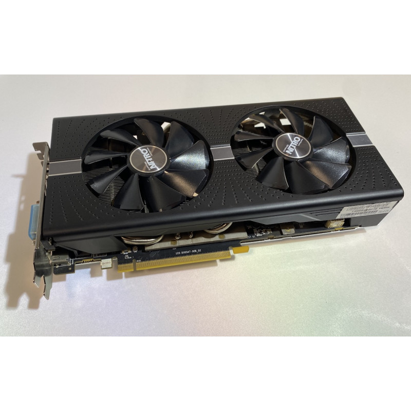 БУ Видеокарта Sapphire Radeon RX 570 Nitro+ (8 ГБ, GDDR5, 256 бит, 1244/7000 МГц, DVI, HDMI, DPort